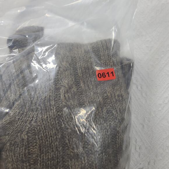 BKE buckle womens duster cardigan sweater beige Wool Rabbit hair Size Large Boho - Picture 8 of 8